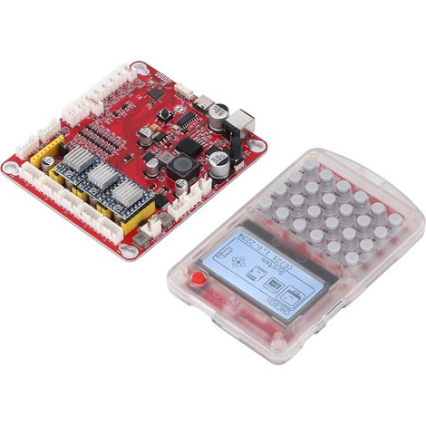 Kit de contrôleur hors ligne pour machine à graver, 24 touches, 3 axes, carte de contrôle CNC hors ligne 12 V-36 V (1/5)