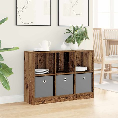 vidaXL Buffet avec tiroir Bois ancien 88,5 x 27,5 x 63,5 cm (1/5)