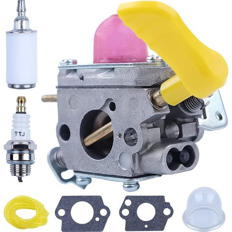 Carburetor Kit For Poulan Pro BVM210VS SM210VS BVM210FA Leaf Blower For Zama C1U-W45 , Carburetor , Spark Plug , Fuel Filter , Fuel Line , Primer Bulb , Carb Gasket. (1/5)