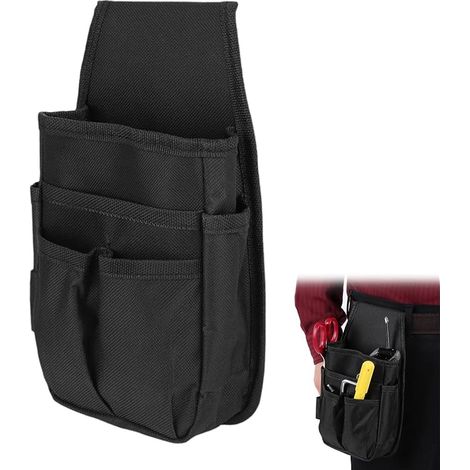 Sac à outils, ceinture à outils, ceinture pour électricien, plusieurs poches, outils d'artisanat, sac de ceinture, sac de travail (1/5)