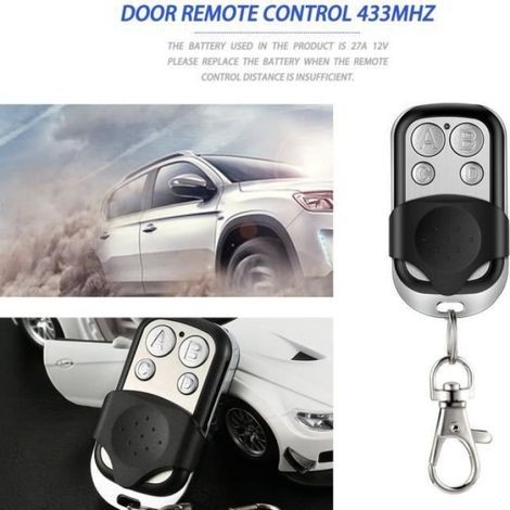 Couleur blanc Clé télécommande universelle pour portes de Garage, 433.92Mhz, clone électrique pour portes de Garage, auto-copie po (1/4)