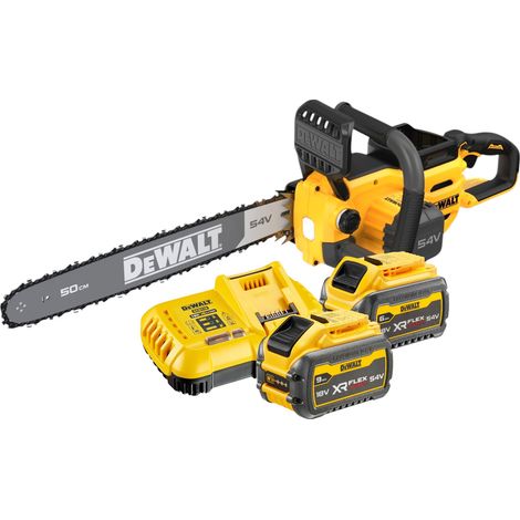 Motosega a batteria DeWalt DCMCS 575 X2 54 V FlexVolt 50 cm Brushless + 2 batterie 9,0 Ah + caricabatteria (1/5)