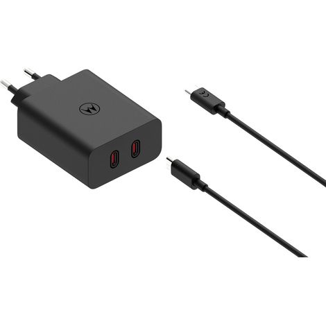 Motorola  USB Ladegerät 125 W USB-C® USB PD 3.0 Schwarz (1/5)
