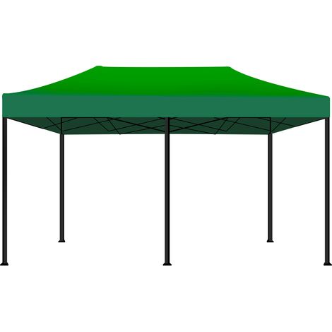 Kebon Gartenzelt / Gazebo 3X6 Mt Wasserdichtes Faltzelt f�r Messen und M�rkte Farbe Gr�n