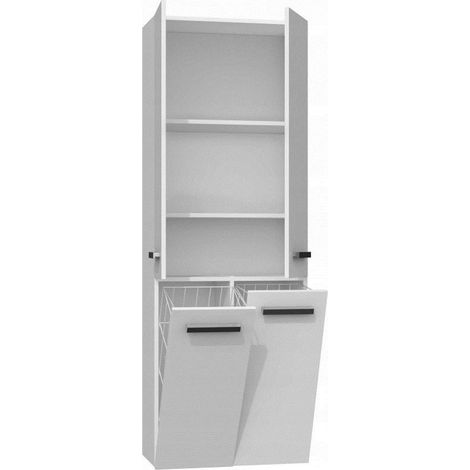 Top-e-shop NEL DD 2K mueble baño blanco 60 cm (1/3)