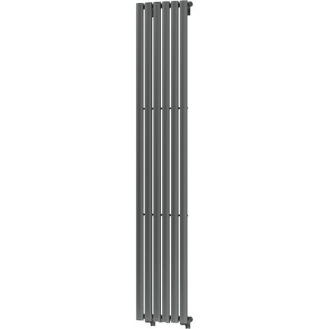 Mexen Oregon radiateur décoratif 1800 x 360 mm, 604 W, anthracite - W202-1800-350-00-66 (1/5)