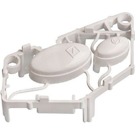 POUSSOIR START/STOP BLANC POUR MICRO ONDES WHIRLPOOL