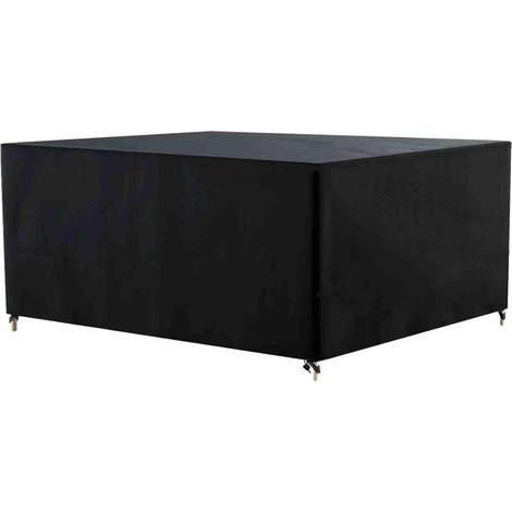 Gartenmöbel Abdeckung wasserdicht 250x210x71cm schwarz (1/5)
