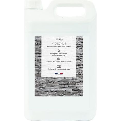 HYDRO'MUR hydrofuge façade solvanté 5 L - TECH N'FAST