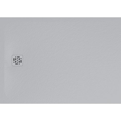 Piatto doccia grigio 100x140 cm Globo serie Docciapietra DP14100502  Grigio - Mineralsolid