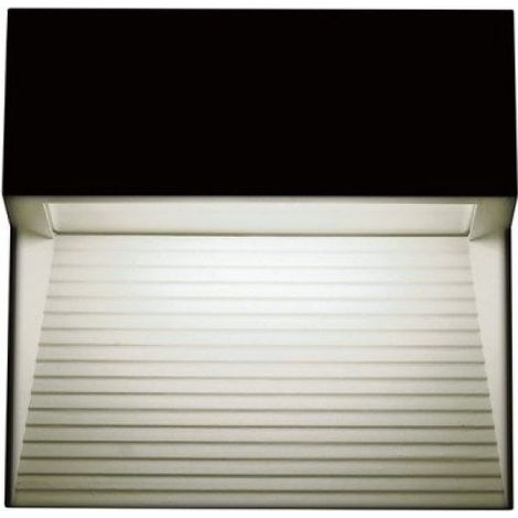 Spot LED carré V-TAC 3 W pour marches, montage au plafond, noir, blanc naturel, IP65 (1/5)