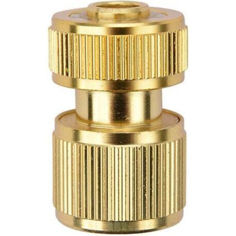 Raccord rapide de tuyau d'eau de pistolet à eau de connexion d'eau en alliage d'aluminium 1/2 (1/4)