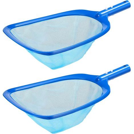 Pool-Skimmernetz – Großes Netz mit Rahmen – Feinmaschig – Für Blätter und Schmutz – Geeignet für Aufstellpools, aufblasbare Pools, Whirlpools und Springbrunnen (1/5)