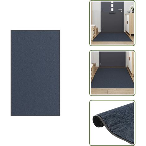 Paillasson bleu 115x200 cm - Paillasson - Paillasson De Porte - Paillasson De Bienvenue - Paillasson De Porte Extérieur (1/5)