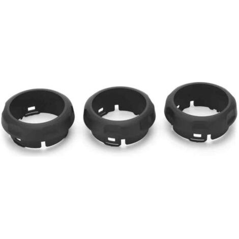 3pcs bouton de commutateur de climatisation couvre anneaux de remplacement pour Land Rover Discovery 4 / Sport (1/5)