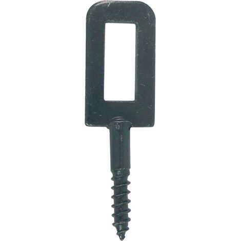Torbel – Gâche à visser arrêt à paillette 6x35mm époxy noir – Acier résistant à la corrosion – Installation rapide sur tous volets