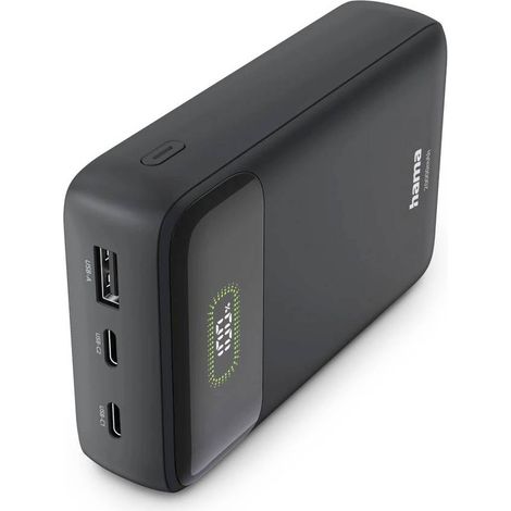 Hama Power bank 20000 mAh Ricarica rapida 3.0 LiPo Antracite (1/4)