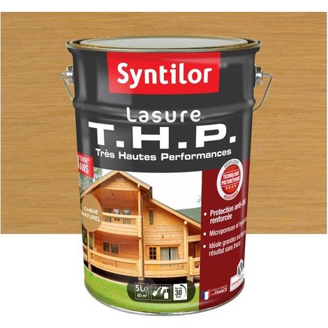 SYNTILOR Lasure SYNTILOR t.h.p. 8 ans chêne naturel satiné 5 L