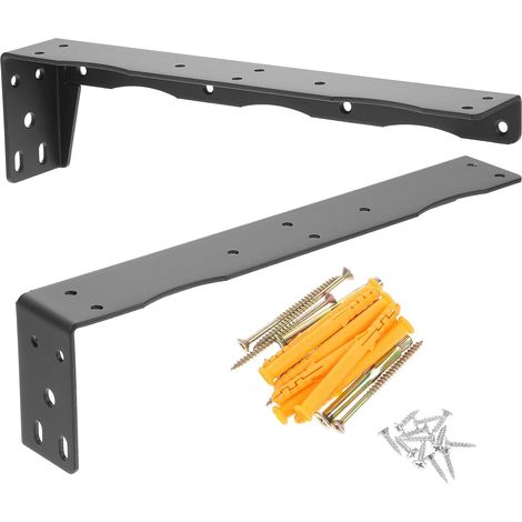 schwebende Regalträger aus Eisen 310 mm robuste rostfreie L