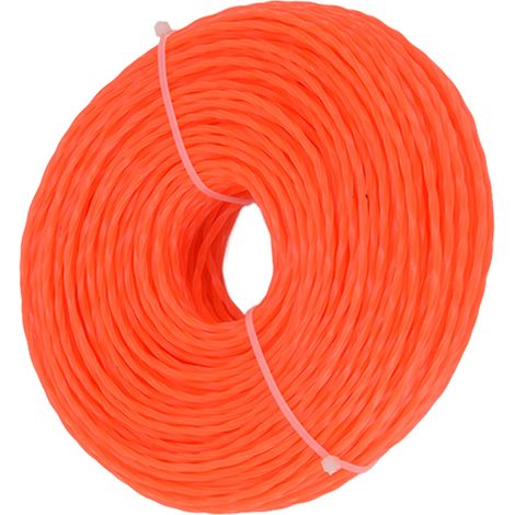 Fil de coupe en nylon 3,0 mm, 85 m, torsadé, pour jardins et tondeuses robustes. (1/5)