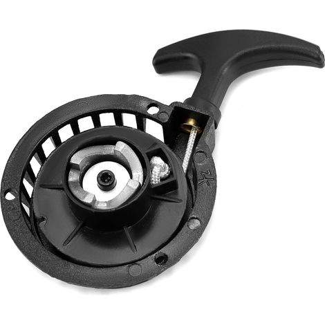 47cc 49cc Motorcycle Easy Pull Starter Aluminum Black for Mini Mountain Bike Dirt Bike Motorcycle (1/5)