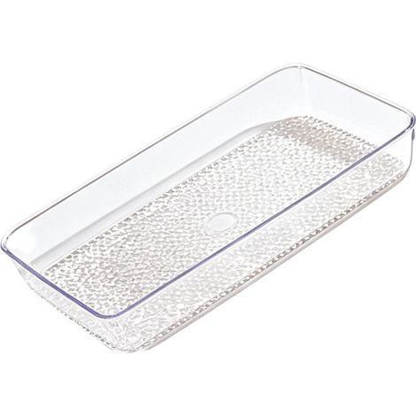 Set di 2 vassoi per frutta in plastica - Rettangolari