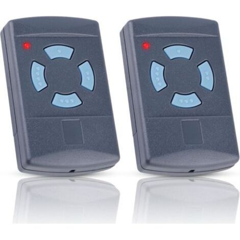 2 télécommandes de porte de garage Hor-HSM4 868 MHz, télécommandes de porte de garage Hormann 868 MHz HSM2 HSM4, compatibles avec les boutons bleus Hörmann, télécommandes de porte de garage 868,3 MHz (1/5)