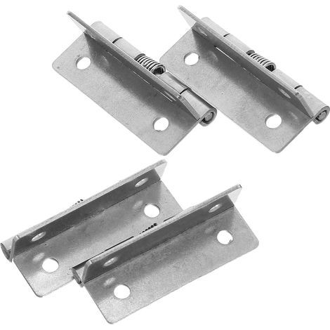 4 Pieces Auto Steel Cabinets Catches Closing Pieces Silent Doors Heavy (1/5)