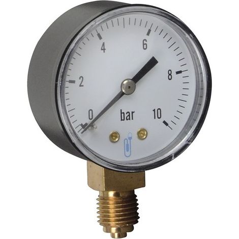 Manomètre radial 0 à 10b Ø50 - DIFF (1/2)
