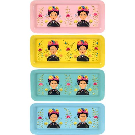 Signes Grimalt Bandeja Cocina Bandeja Larga 4 Unidades Mugs Y Vasos Multicolor 18x40x3cm 24993