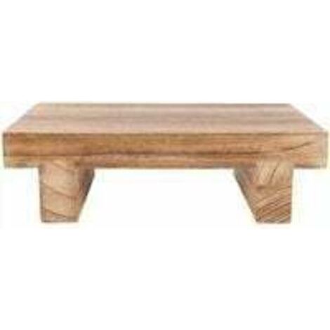 Marchepied de chevet en bois pour repose-pieds mobile polyvalent intérieur extérieur pour salon à la maison (1/5)