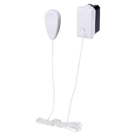 Ettroit serie Solar Modulo pulsante con corda bianco 10A compatibile BTicino Matix - MT1101