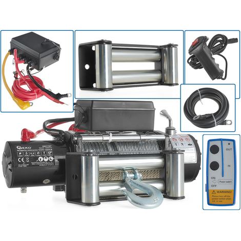 Winch eléctrico 12V 12000LB para todas tus necesidades (1/5)