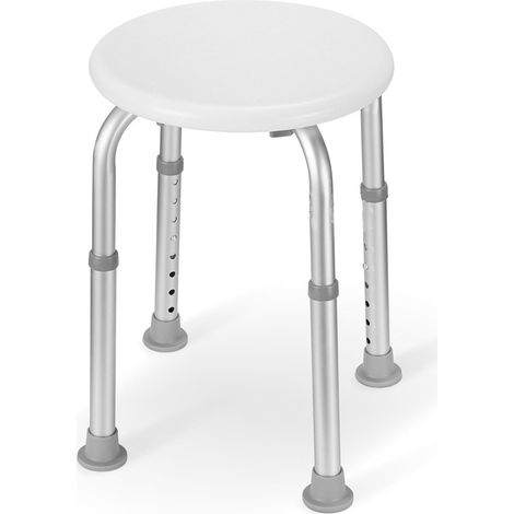 Silla de ducha de interior, taburete regulable en altura, silla de ducha antideslizante (1/5)