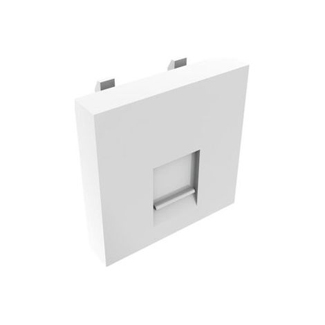Piastra per 1 connettore Rj45h Box Connettore Ca-100800x 1004501b