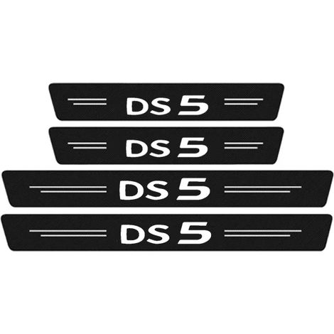 (4 pièces) Autocollants de protection pour seuils de porte et de coffre,protection anti-rayures,accessoires pour Citroën DS5 (1/3)