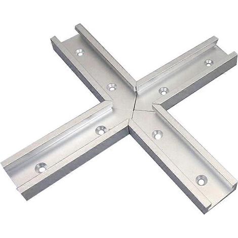 4 butées de rail d'onglet pour rails en T, outils de menuiserie manuels, type 30 (1/4)
