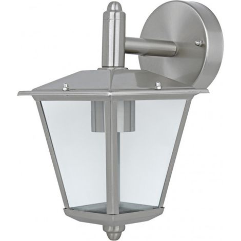Applique Extérieure Descendante 60W E27 Inox LODENA