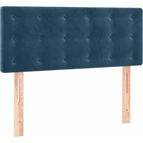 Maison Exclusive - Tête de lit Bleu foncé 100x5x78/88 cm Velours