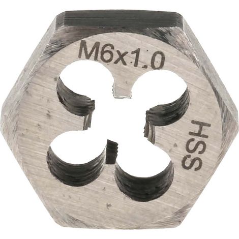 Filière RS PRO M6, pas 1.0mm, HSS ( Prix pour 1 )