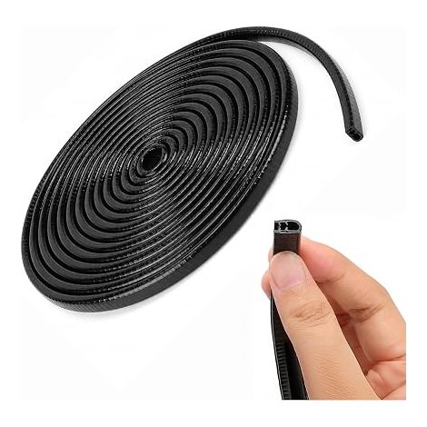 Protection Portiere Voiture Joint Porte Voiture Caoutchouc Protecteur Bord de Porte Anti Collision Flexible Étanchéité Installation Facile Portière Automobile (1/5)