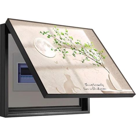 CCYKXA Dekorative Bilder für Stromverteilerkästen, Abdeckungen für Stromzähler im Innenbereich, Abdeckungen für Stromverteilerkästen, Wandbilder, Zählerabdeckung, 40 x 30 cm (1/5)