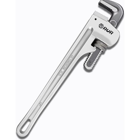 Clé serre-tube Stillson en aluminium léger, pince à tuyau robuste réglable, outil de plomberie multifonction pour bricolage domestique et professionnel (1/4)