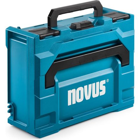 metaBOX 145 avec incrustation, système de transport et de rangement pour outils, sans contenu, dimensions : 396 x 296 x 145 mm, volume : 11,2 l, mallette pour agrafeuse sans fil (1/2)