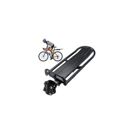 Gepäckträger für hinten, Fahrradständer, verstellbarer Universal-Gepäckträger, Gepäckträgerzubehör, Schnellspann-Fahrradständer, maximale Traglast 10 kg, r-Crezuo-Montage