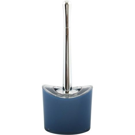 Brosse wc avec support MANIHI Bleu Foncé MSV (1/3)