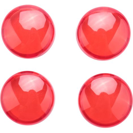 4 pezzi Copertura lente indicatore di direzione Lampada indicatore per Sportster 1200 Touring Dyna Softail Big Boy Electra Road K (1/2)