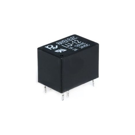 Relè 12vdc Spdt 1ct. Commutato 3a/250vac e 24vdc Lu-12