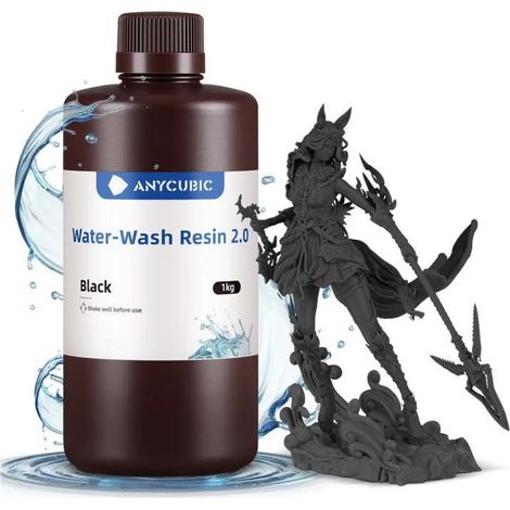 Impresora 3D Anycubic ssx2wh-101a resina lavable en agua