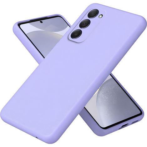 Custodia per Samsung Galaxy S23 Plus, in silicone leggero, viola (1/5)